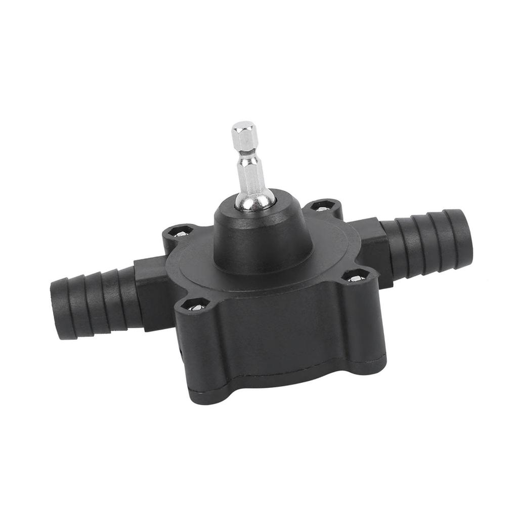 Hand Electric Drill Pump Self Priming Fluid Water Transfer Mini Portable Centrifugal Pump