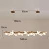 Nordic luxury branch pendent lamp modern home decoration living room dining room office lotus LED chandelier indoor lighting