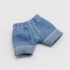 High Quality Casual Wears Kids Toys Dolls Trousers Denim Jeans Doll Short Pants Clothes Accessories