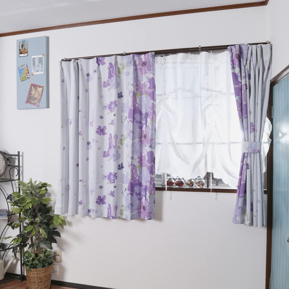 

Disney Rapunzel Class 2 Blackout Set of Disney Heat Class 2 Blackout Curtains, 2, SB-432, Princess, Insulation,