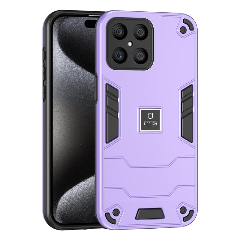 For Honor X8 X8A X8B Magnetic Shockproof Armor Matte Case For Honor X8A For Honor X8B Soft Silicone Bumper Hard PC Cover