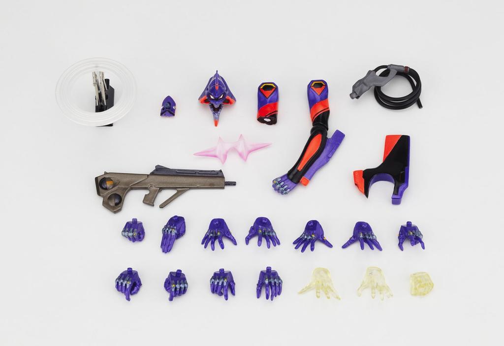 Legacy OF Revoltech Evangelion Nová kinoverze Zničená Evangelion Probuzení Edition Jednotka 01 140mm malovaná pohyblivá figurka verze cca. ABS a PVC