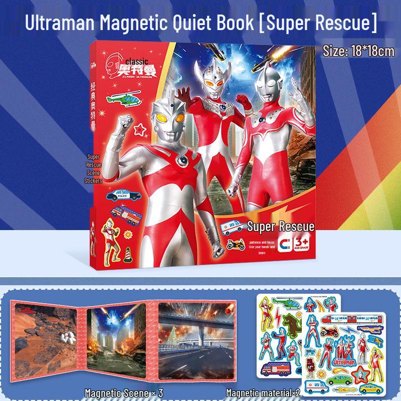 

Peppa Pig Quiet Book with Magnetic Stickers: No-Cut, Suction, Fun Interactive Toy for Boys & Girls