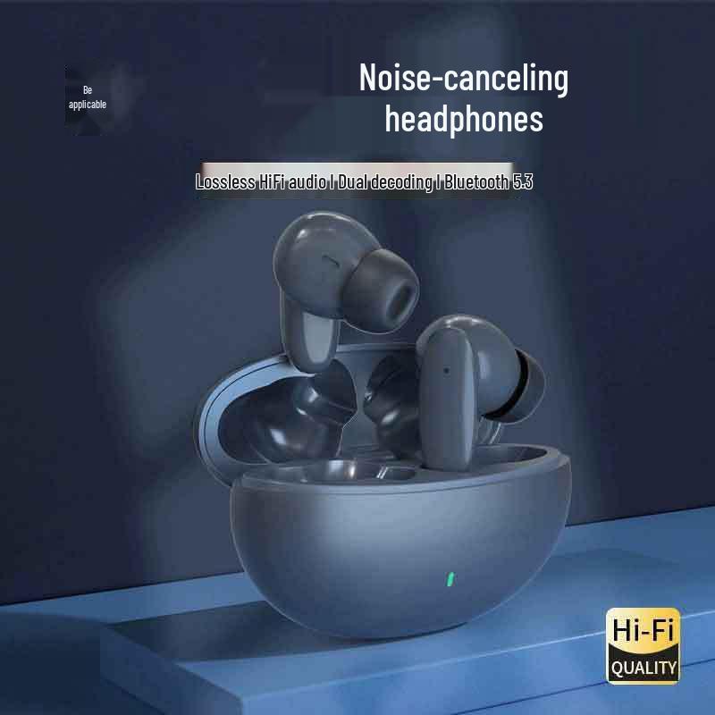 5.4 True Wireless Noise-Cancelling Earbuds with Long Battery for Sports & Gaming