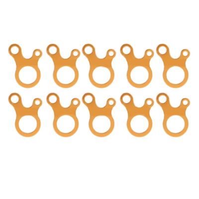 3 Holes Rope Tensioner Guy Line Cord Tightening Adjusters for Tent Camping Hiking Backpacking