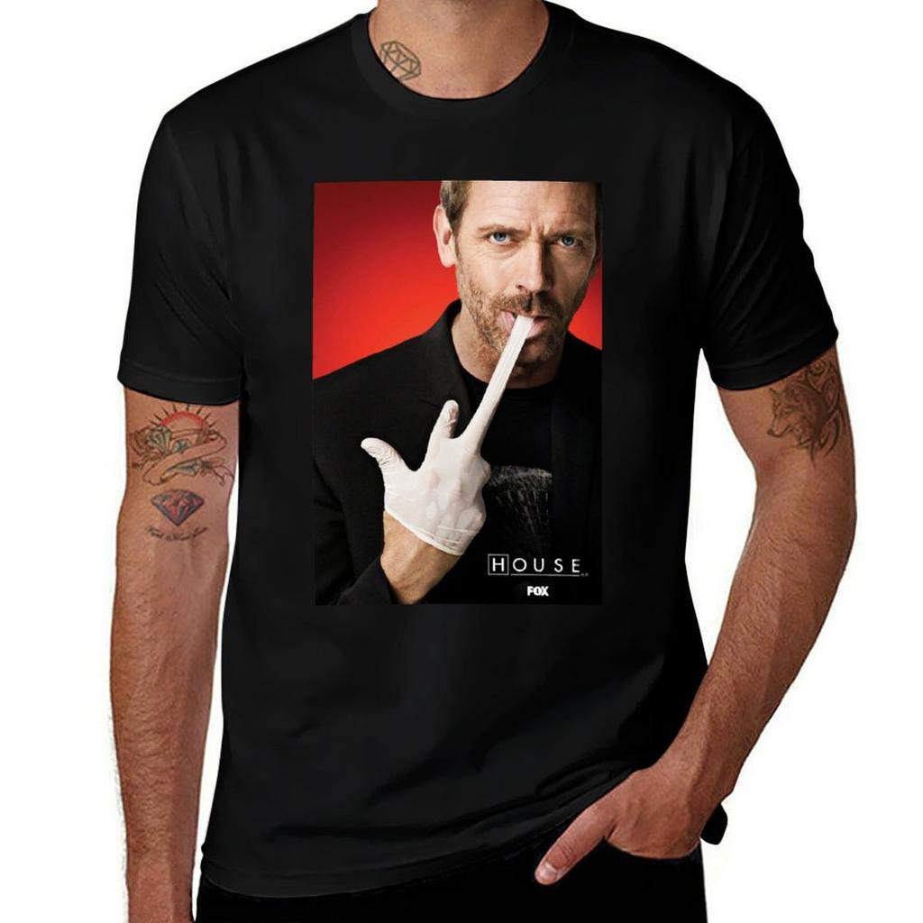 House Md Promo Image Long1 Tshirt T Shirt Custom Print Tshirt
