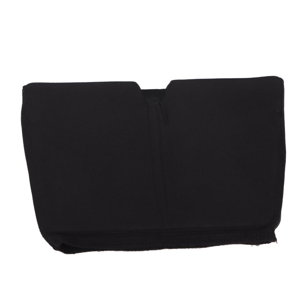 Cold Compress Head Wrap Relieve Migraine Double Layers Stretchable Cooling Headache Hat Black