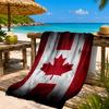 Canada Day Celebration Beach Towel, Quick-drying, Easy To Care For, Suitable for Both Fitness and Beach Vacations,Sports Essential
