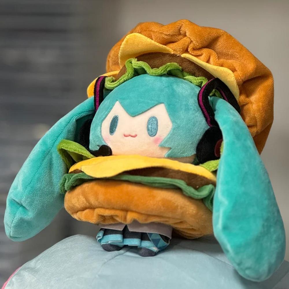 Hatsune Miku Plush Toys Keychain Kagamine Len Rin Backpack Charm Anime Peripheral Cute Stuffed DollBag Decoration Birthday Gifts