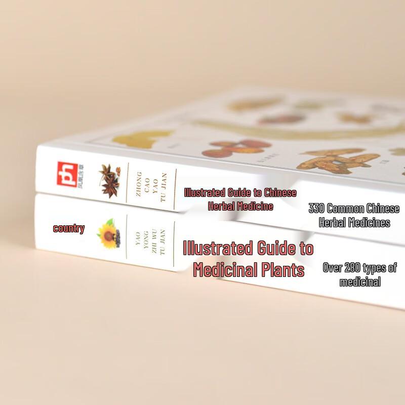 Medicinal and TCM Plant Illustrated Guides Set