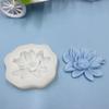 Lotus Gardenia Cake Decorations Silicone Mold Diy Kitchen Baking Handmade Soap Mold Aromatherapy Gypsum Cake Chocolate Mold