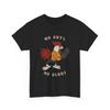 Chicken Boxing Tee, Funny Graphic T-Shirt, No Guts No Glory Shirt