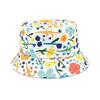 Spring and Summer Polyester Cartoon Print Bucket Hat Outdoor Travel Sun Cap For Boy and Girl 107