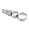 5pcs Cake Cookie Mould Cutter Round Circle Shape Stainless Steel Diy Fondant Mold Tools Kitchen Gadgets and Accessories Tool
