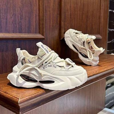 Zapatos casuales de moda para papá Otoño Nuevos Zapatos de hombre Suela gruesa Antideslizantes y resistentes al desgaste Zapatos deportivos para hombre