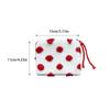 Cute Plush Women's Cosmetic Bags Portable Ladies Clutch Purse Lipstick Makeup Case Cute Female Small Storage Bag