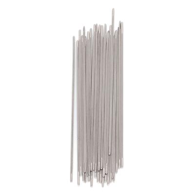 30PCS Big Eye Beading Needles Stainless Steel Beading Embroidery Needles Threader for Jewelry