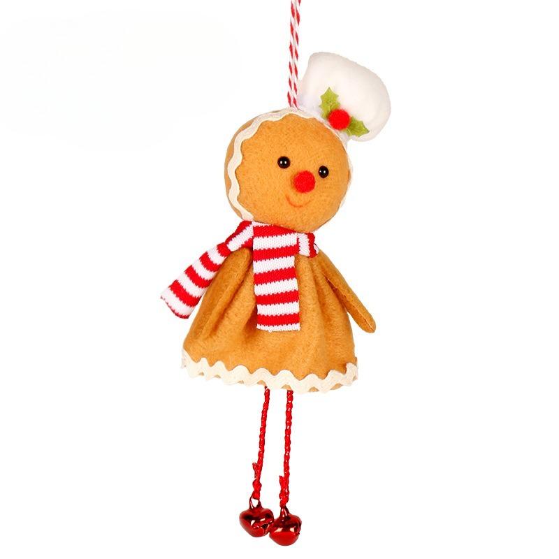 

Christmas decorations - Cute gingerbread man figurine ornaments as gift items - Christmas tree decorations Chef