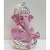 Gold and Silver Plated Ganesh Idol for Car Dashboard Ganesha Murti Ganpati Idol for Home Decor Puja Lord Ganesh Statue Gift