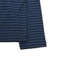 IL MOMENTO PIÙ FREDDO Tcm Logo Mini a Strisce Manica Lunga (Blu/Navy)