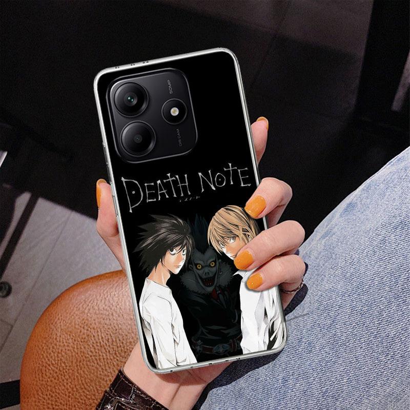 N-Note D-Death Anime Ryuk Phone Case For Xiaomi Redmi Note 15 14 13 12S 12 11 Pro Plus 14S 11S 11E 10 10S 11T 5G Personalized Co