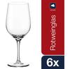 Set of Red Wine Glasses Leonardo Ciao+, 6 Pieces (061449)