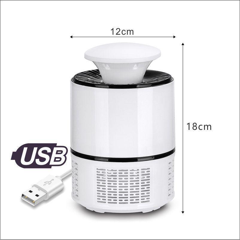 USB Photocatalytic Indoor Mosquito Lamp: Low Noise Suction Type Mosquito Catcher and Light.