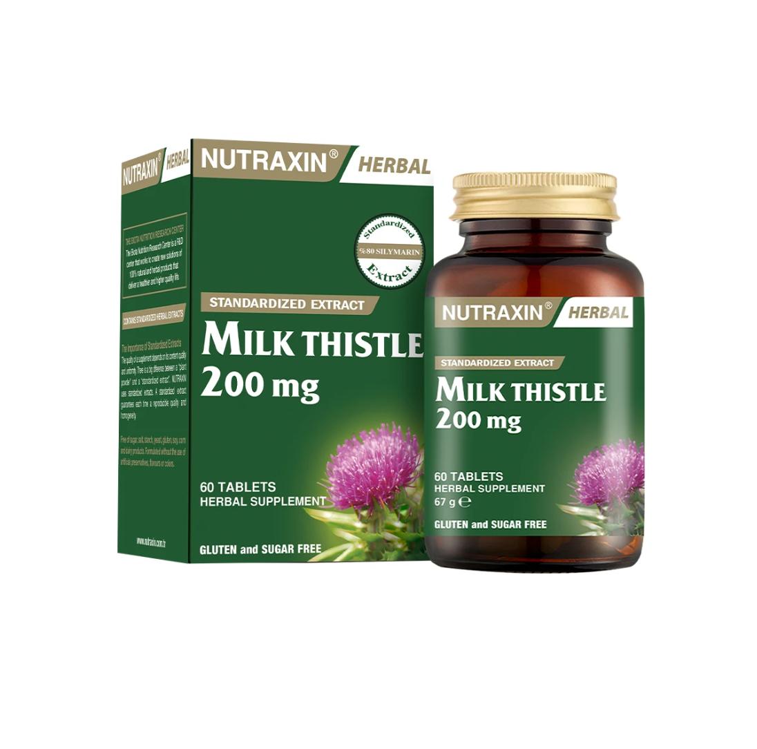 

Nutraxin Milk Thistle 60 Tablets