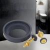B0KB Universal Toilet for Tank To Bowl Repair Sealing Gasket with Brass Bolts