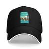 Boston Massachusetts Vintage Minimal Travel Poster Baseball Cap cute Beach Bag Gentleman Hat Men Golf Wear Womens