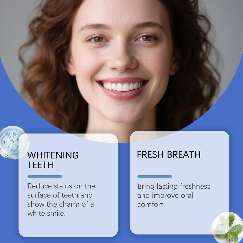 Stain Removal And Whitening Tooth Powder, Cleaning Tooth Powder, Freshen Breath, Whiten And Clean.