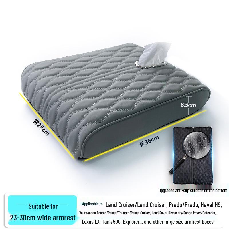 Memory Foam Armrest Riser Pad for Tank 300/500 - Wide, Thick Car Center Pillow