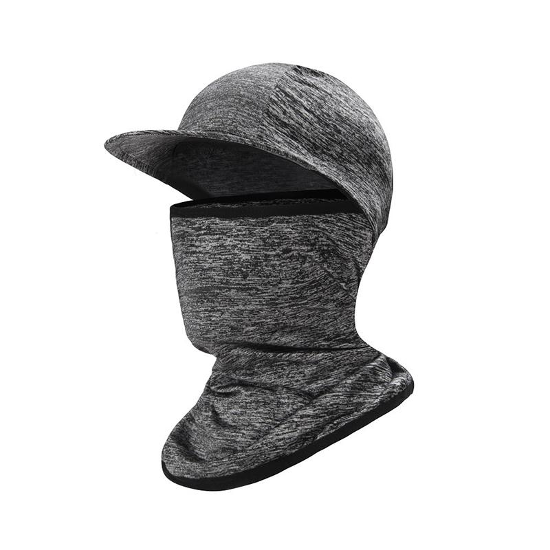 Sunscreen Face Cover Sun Hood Hat Uv Protection Ice Silk Headgear For Men Women Cycling Climbing Running Sunscreen Riding Hood