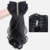 Tassel Bow Wig Ponytail Claw Clip Temperament Slightly Curly Hair Natural Heat-Resistant Hair Accessories