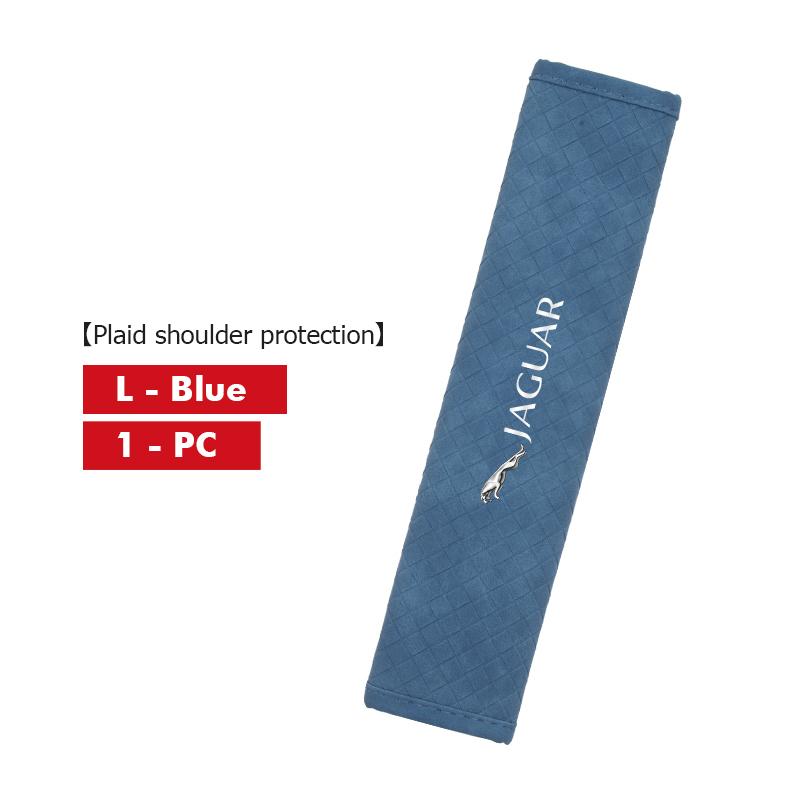 For Jaguar Car Styling Seatbelt Shoulder Pad Safety Shoulder Protector Cover XK S-Type F-Type X-Type F-Pace I-Pace E-Pace XFR PP21