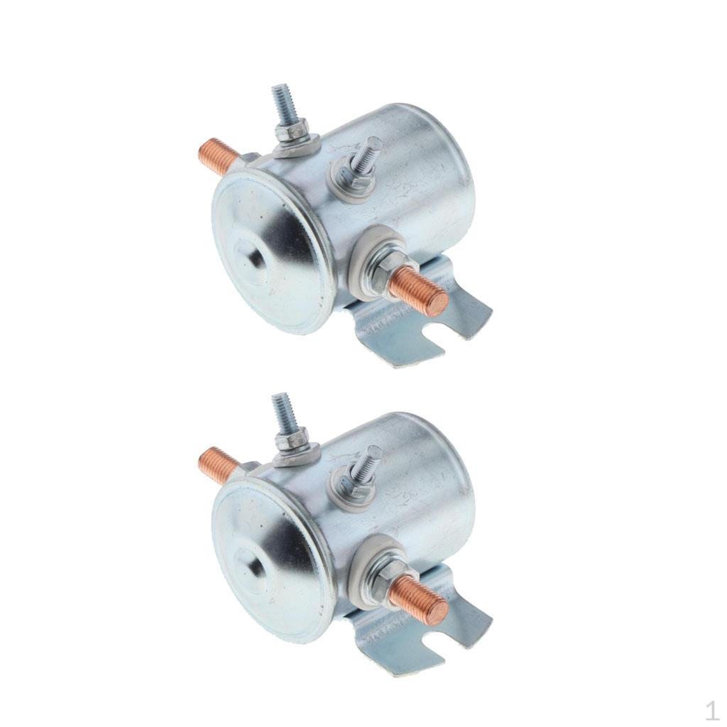 

2-контактное реле 12 В Ампер для гольф-кара, морской техники, дома на колесах, снегоуборщика