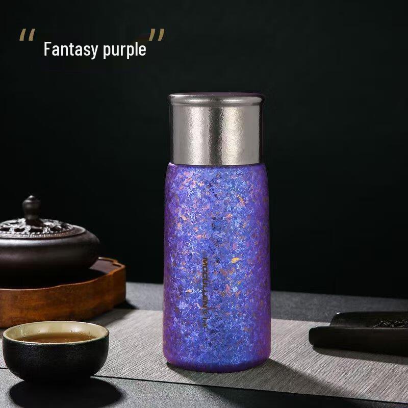 MCCULLEN Titanium Magnetic Suspension Tea Infuser Insulated Mug