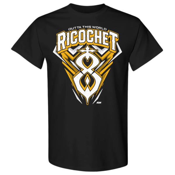 Ricochet  Outta This World AEW Official TShirt Unisex T-Shirt S