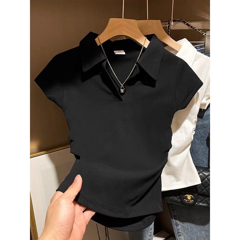 

Polo 2024 New Arrival Waist-Tight Silm Short-Sleeved T-shirt