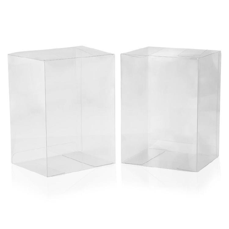 Scratchproof Card Collection Box With Clear Design PVC Packing Box Display Holder For Various Card Organzing Solution