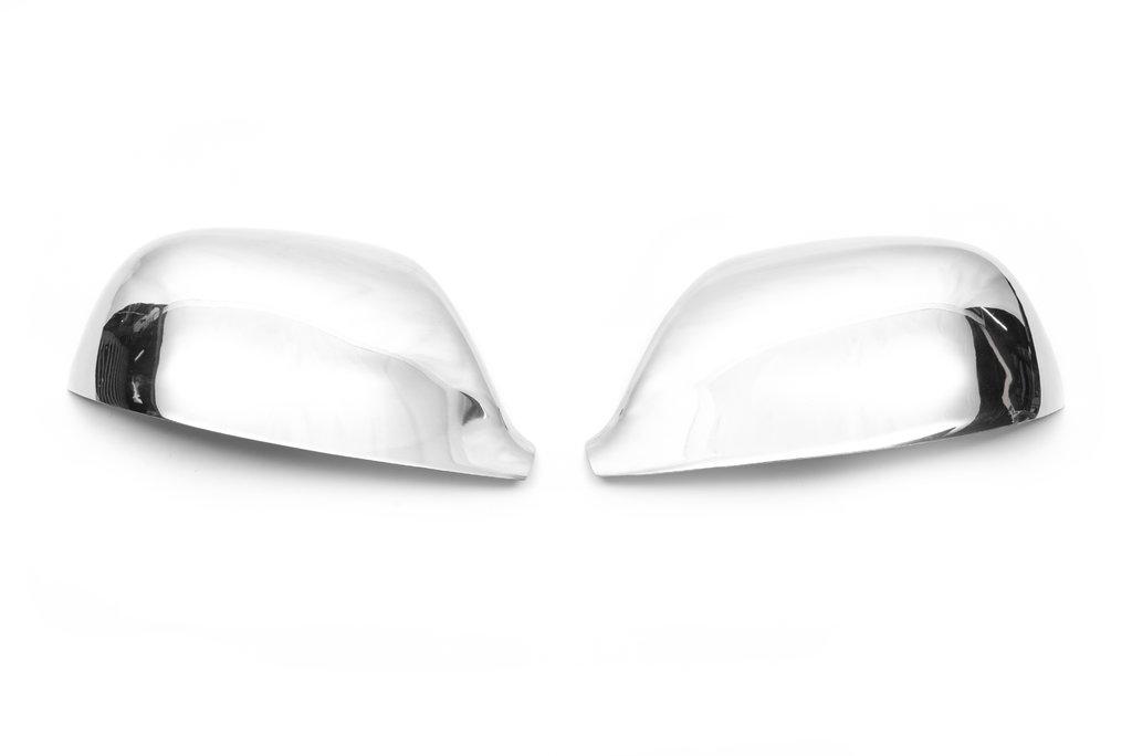 Abdeckungen für Spiegel (2 Stück, Edelstahl) Carmos – Türkischer Stahl für Volkswagen T5 2010-2015