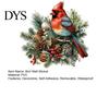 Bird And Pine Cone Wall Stickers Christmas Sticker, Decorative PVC Decal with Branch Retro Winter Home Decor Red Berry, Waterproof Peel Sticker