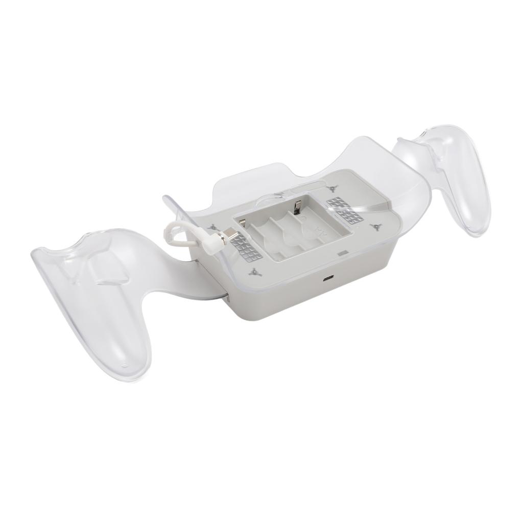 Charging Dock for 3S Magnetic Charging Station for VR Headset Controllers with 2 Rechargeable 2000mA