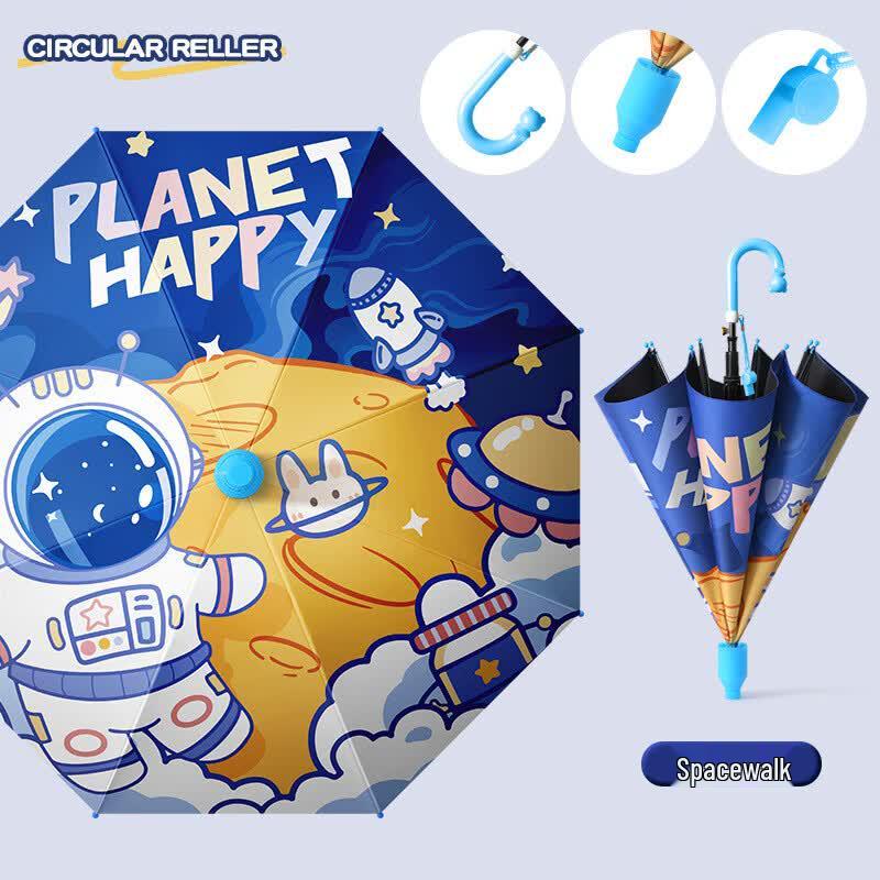 Sanhe Kids  Space Walk UV Protection Straight Umbrella