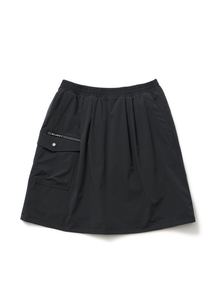 BLUDOT Out-Pocket Elastic Skirt_Gy