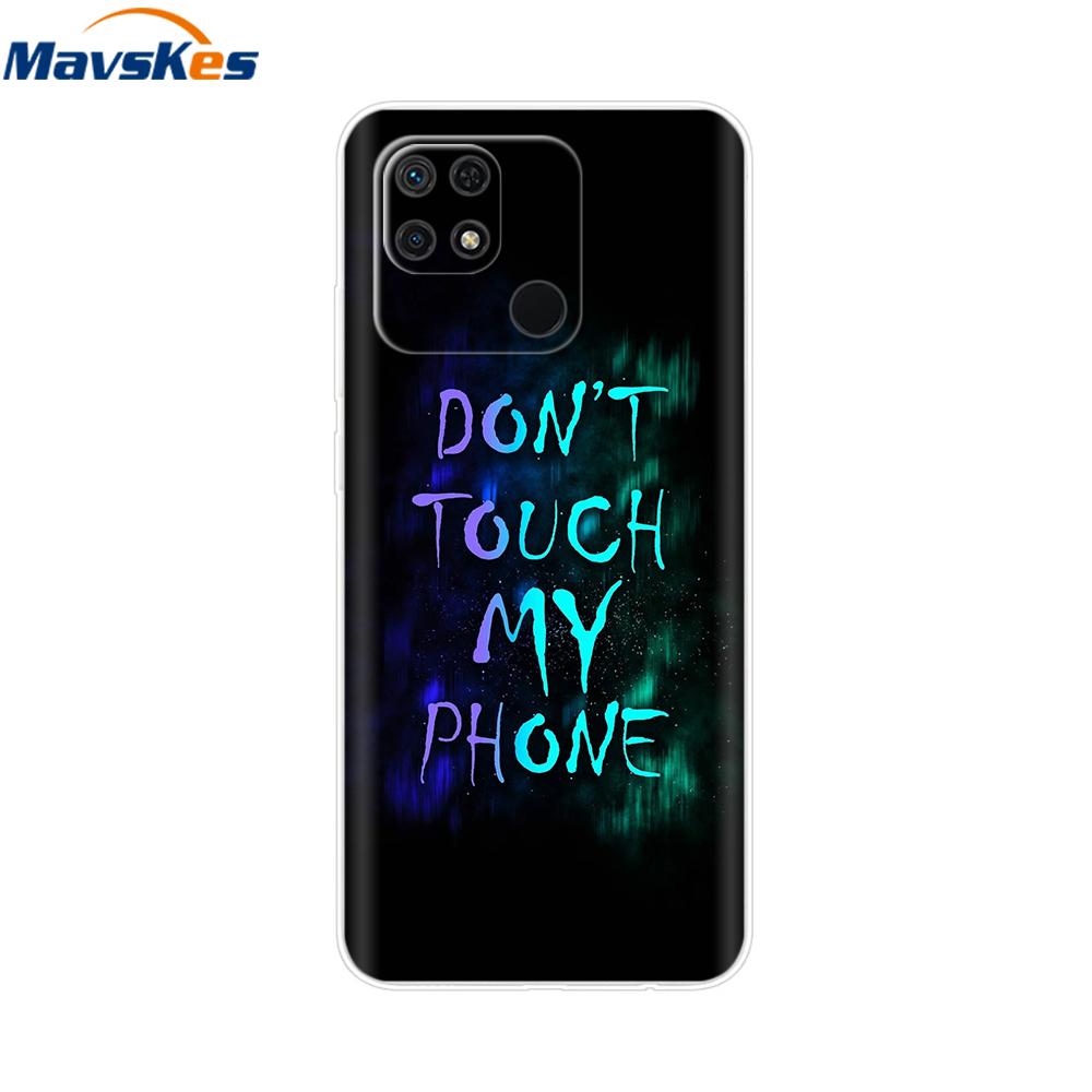For Redmi 10C Case Clear Heart Flower Soft Silicon Phone Cover For Xiaomi Redmi 10C Coque redmi10C 10 C Fundas Bumper Shockproof