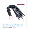 Erotic Bdsm Set Sexy Leather Plush Sex Bondage Kit of Handcuffs Feather Blindfold Flirt Exotic Accessories for Couples Sex