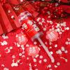 1 Peça Chá de Panela Aniversário de Aniversário Para Casamento Lançador de Confetes Decoração de Festa Suprimentos Tubo de Fogos de Artifício