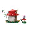 Building Block Compatible, Magic Elf Hut Mushroom House Adventure Island Fairy Tale Forest Domestic Building Block Creativity