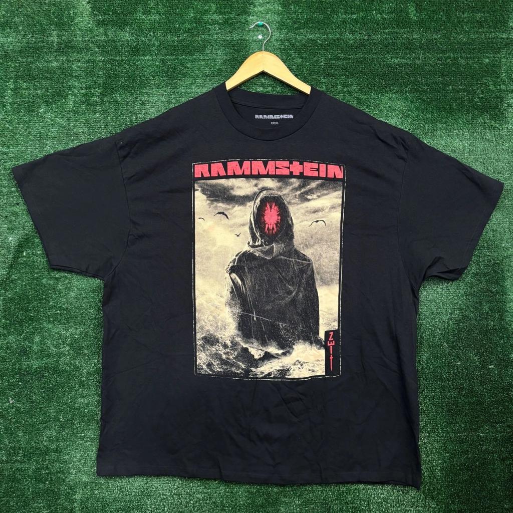 Rammstein Zeit Album Zeithuter Rock Band T-Shirt Size XXXL